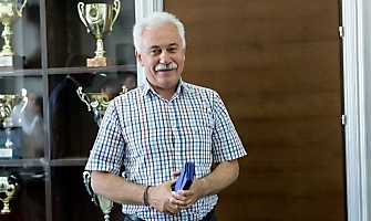 В министерстве физ.культуры и спорта чествовали победителей первенства Европы U23 по греко-римской борьбе Сергея Степанова, Шамиля Ожаева, Михаила Лаптева_7